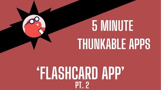 Flashcard App Code Tutorial (Part 1) | codeswept