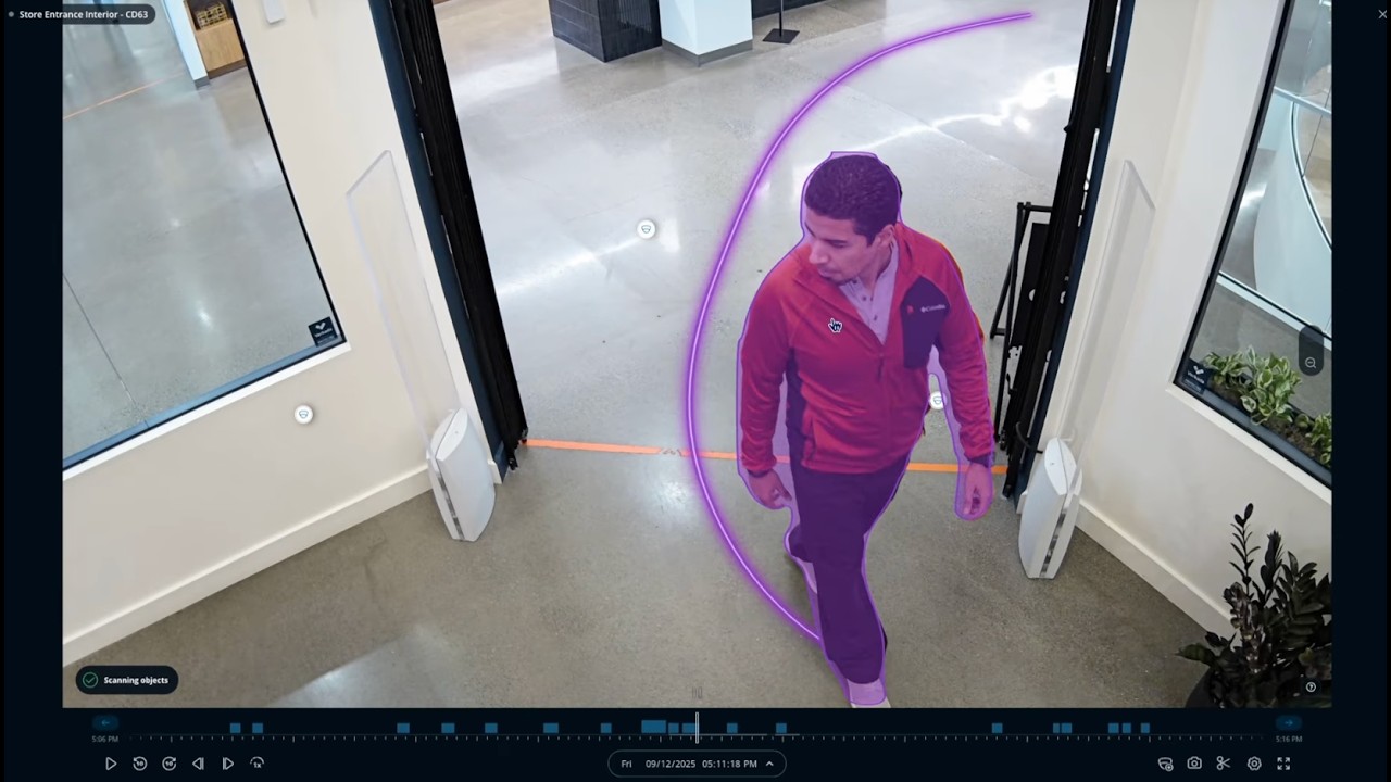 Demo: plataforma integrada de seguridad para retail