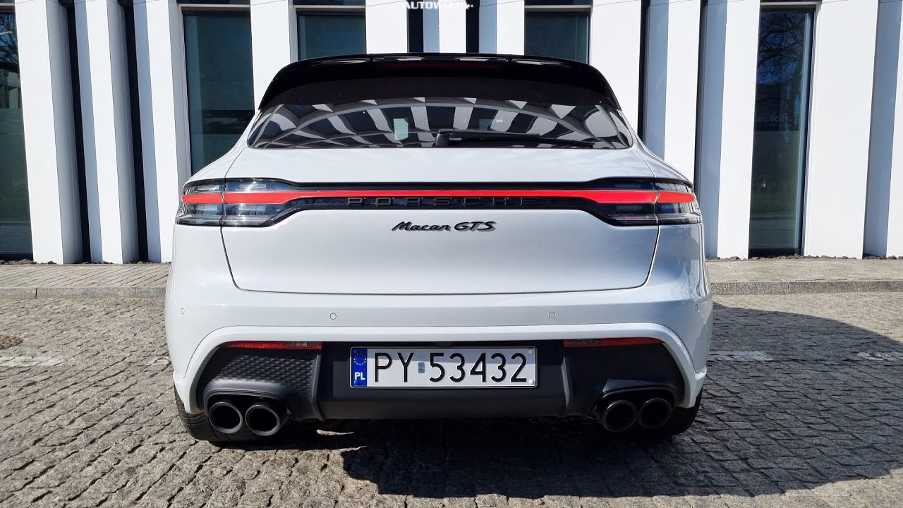 Porsche Macan GTS 2.9 V6 440 sound, exhaust sound, cold start, revs, launch control, interior sound