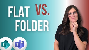 3 Things YOU Wish YOU Knew Sooner About A SharePoint Document Library | Flat vs. Folder Library