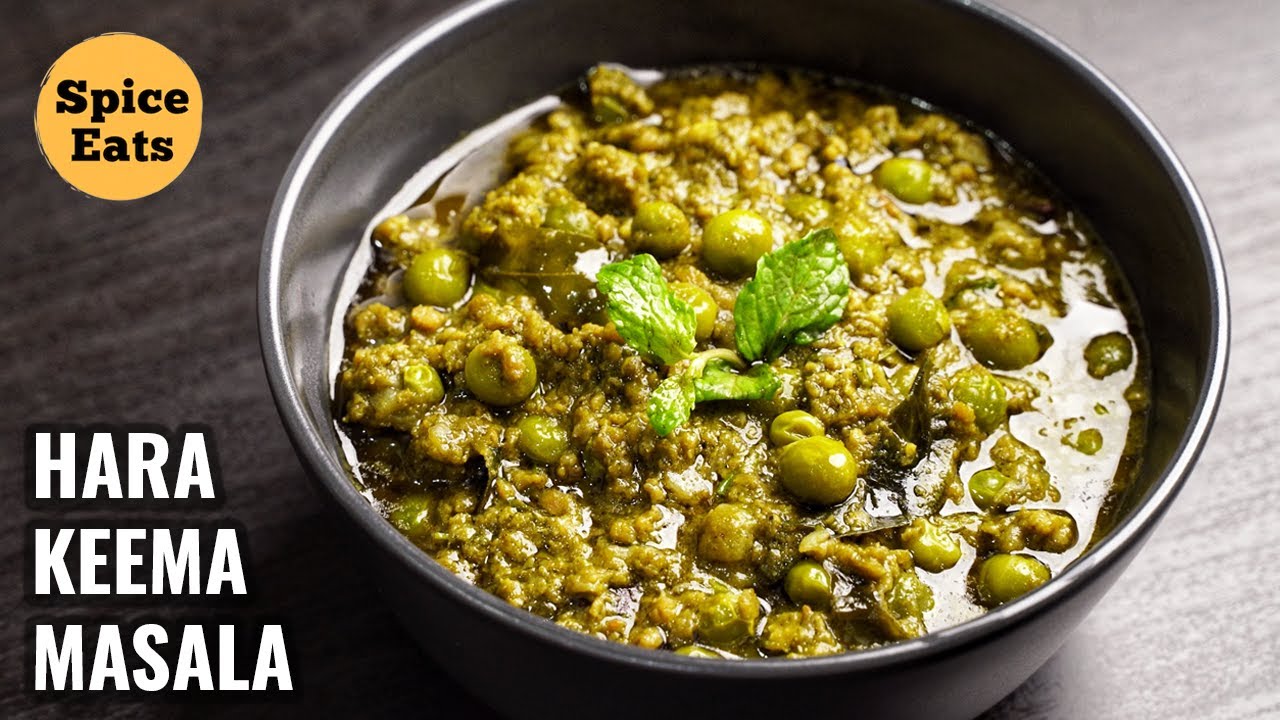 HARA MASALA MUTTON KEEMA | GREEN KEEMA RESTAURANT STYLE | GREEN MINCE CURRY