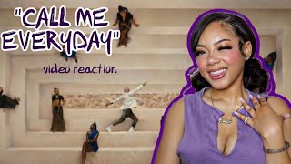 WHATTT??!! REACTING TO CALL ME EVERY DAY - CHRIS BROWN ft WIZKID VIDEO