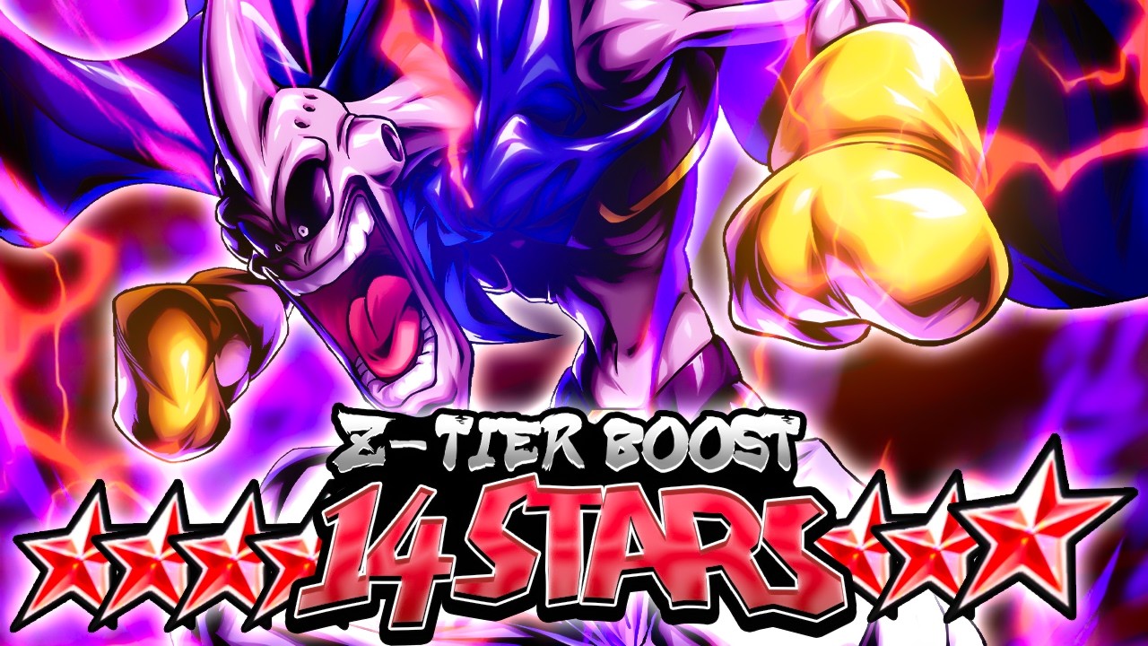 (Dragon Ball Legends) Усиленный до Z-уровня Злой Буу из Грюн-Хиллз делает всю команду Маджин Буу ...