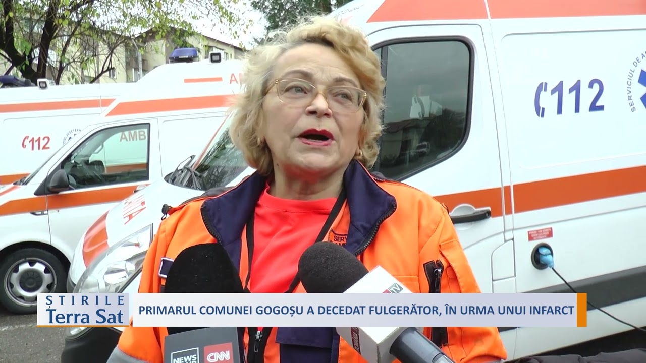 PRIMARUL COMUNEI GOGOȘU A DECEDAT FULGERĂTOR, ÎN URMA UNUI INFARCT