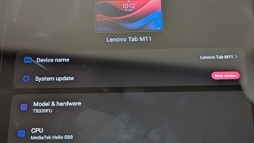 How To Check Lenovo Tablet Info Fast!
