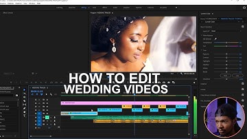 how to edit wedding video in premiere pro