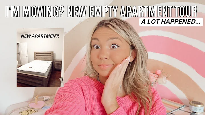 I'M MOVING... NEW EMPTY APARTMENT TOUR *Moving Vlo...