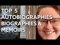 Top 5 Autobiography, Biography, & Memoirs of 2020 - Ep. 07 - Best Books by Genre