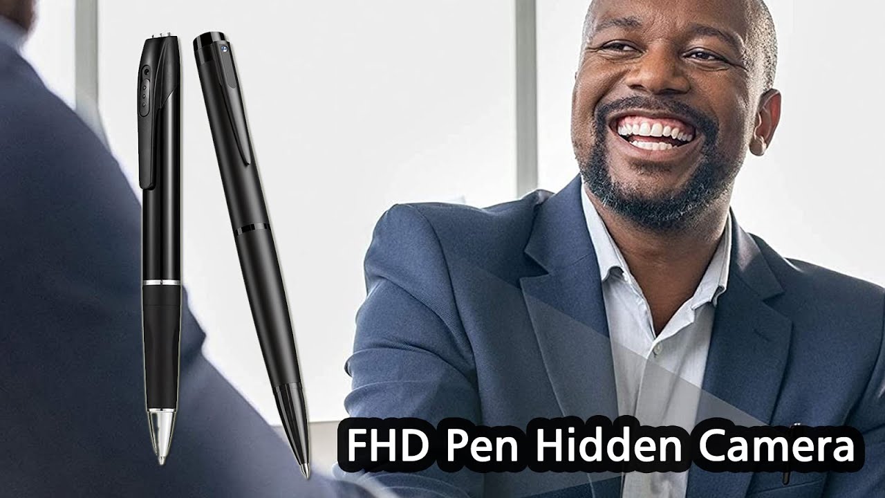 Video Footage - Body Camera Pen 1080P HD Mini Surveillance Camera