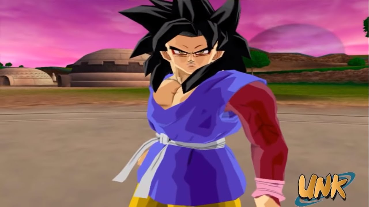 Goku GT SSJ4 Vs Baby Vegeta SSJ4 【 MOD DBZ Budokai Tenkaichi 3 PS2 】