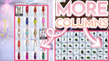 How to Get MORE COLUMNS in CAS Sims 4 / BUILD MODE 2020 | BEST SIMS 4 MODS NOVEMBER 2020