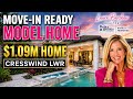 👉 $1,099,990 MOVE-IN READY MODEL HOME 😍 | Cresswind Lakewood Ranch