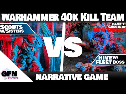 Hivefleet VS Space marines- Narrative Warhammer 40k Kill Team Campaign-Game  7 