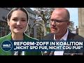 DEUTSCHLAND: Streit um Reformkurs! SPD-Landeschef Ott fordert Kompromisse in der Koalition