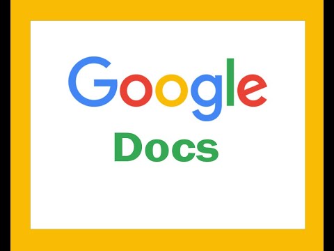 Google Docs գործիքը