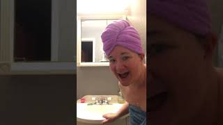 Bath Blossom Hair Towel