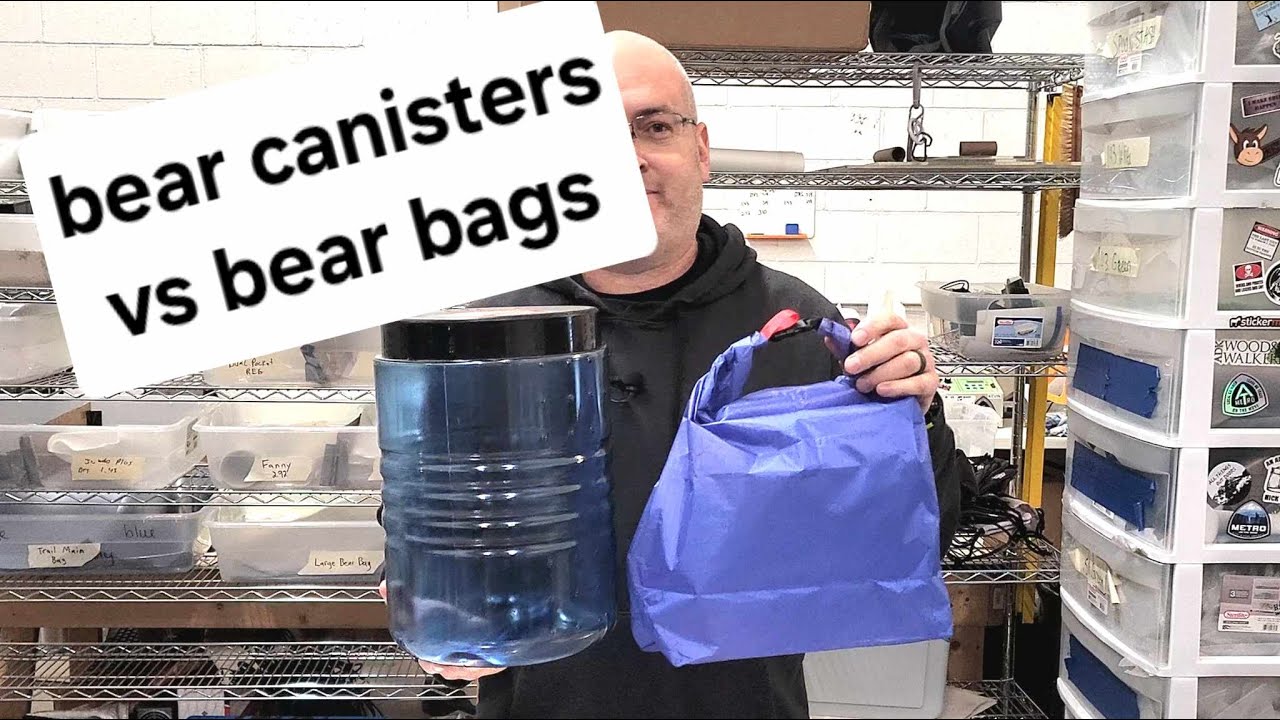 Bear Canisters vs Bear Bags YouTube