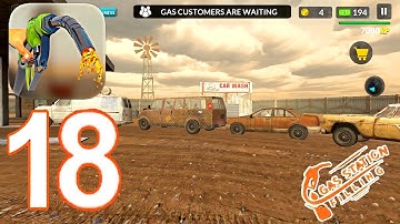 Gas Station Junkyard Simulator - Gameplay Walkthrough Part 18 (iOS, Android)