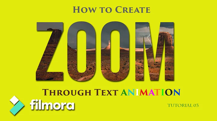 create zoom through text effect in filmora | filmora tutorial for beginners