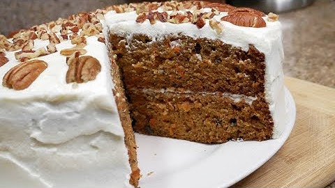 Carrot Cake Recipe | Moist, Delicious and Easy to Follow Demonstration!