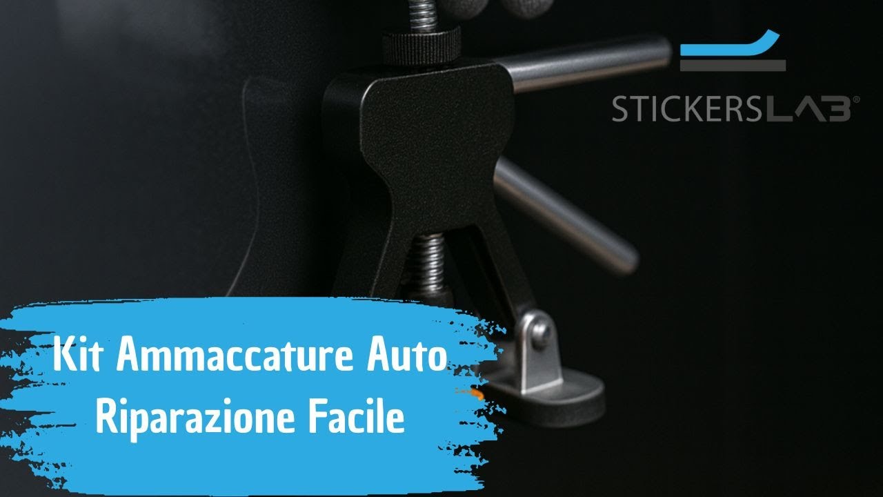 Kit Estrattore Per Ammaccature Auto – Strumento Di Riparazione Carrozzeria Con Linguette E Ponticelli – Rimuovi Bozzi Fai Da Te