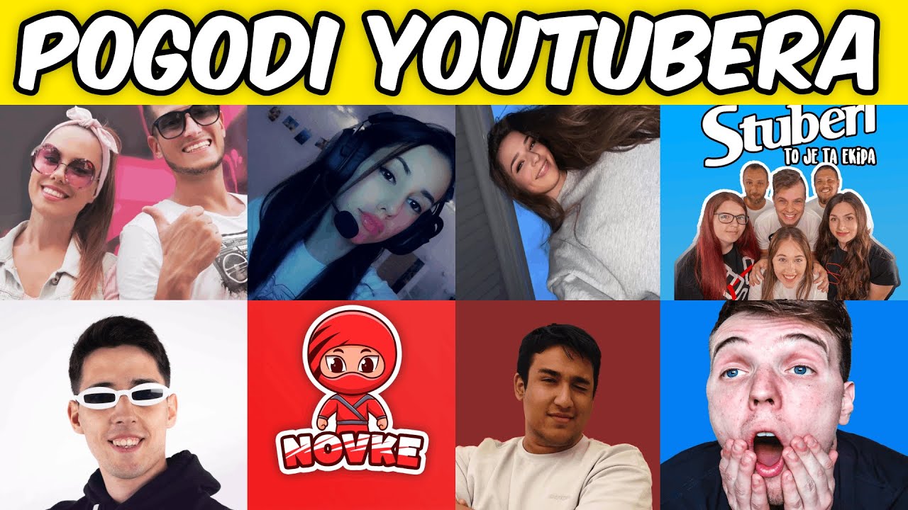 POGODI YOUTUBERA PO NJIHOVOM LOGU PART 2 *CHALLENGE*