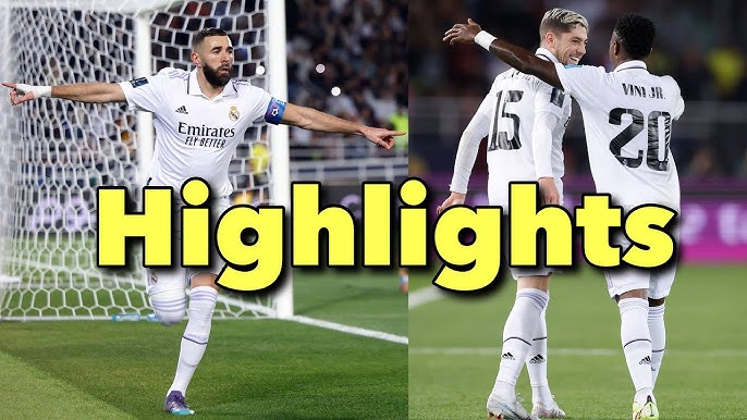 Real Madrid Info ³⁵ on X: REAL MADRID CHAMPIONS of the World Cup 2022 Real  Madrid 5-3 Al Hilal Goals: Vini Jr x2, Valverde x2, Benzema Assists:  Benzema, Vinicius, Carvajal  /