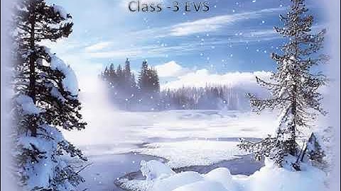 Class 3 EVS L 19 Weather and seasons part 8 note book work @ChellamaTeacher