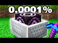 Eu coletei todos os blocos ilegais do Minecraft