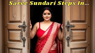 Bong Beauty Saree Sundari Festive Saree Fashion In Rajasthan Haveli Indian Heritage Glow