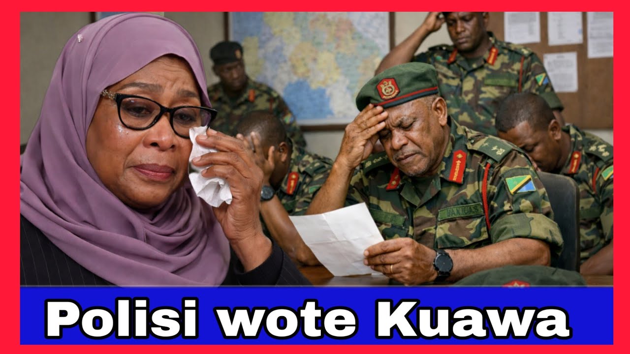 JWTZ Wapata taarifa Mbaya Usiku;Polisi Wote Tanzania Kuuawa na Kikosi cha TFF;Samia Suluhu kwisha