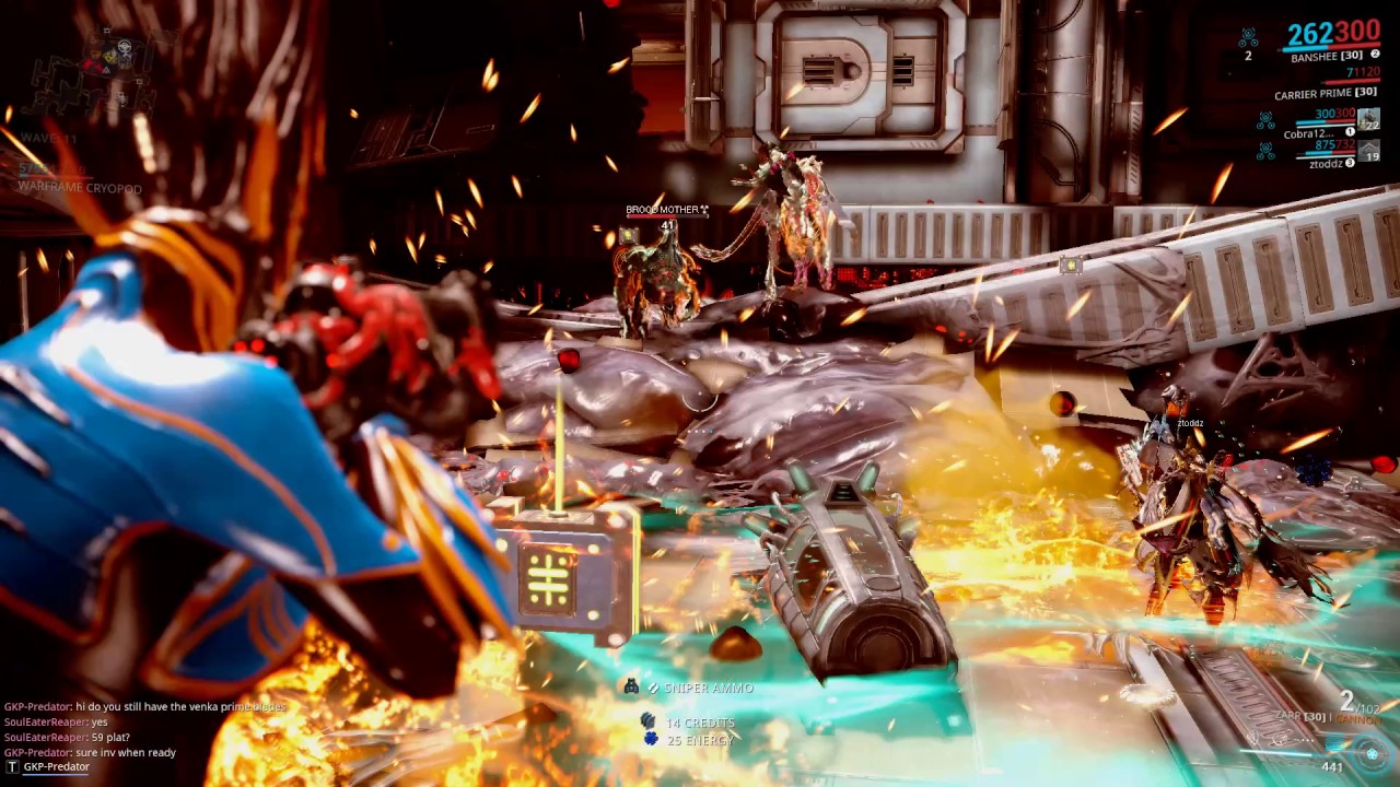 Warframe Defence Infested Relic farm