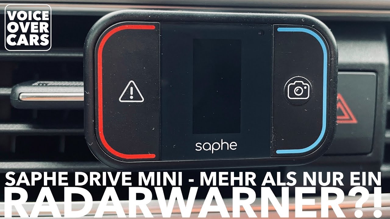 Saphe Drive Mini, Radarwarner erlaubt ? Car 2 X Kommunikation zum  Nachrüsten