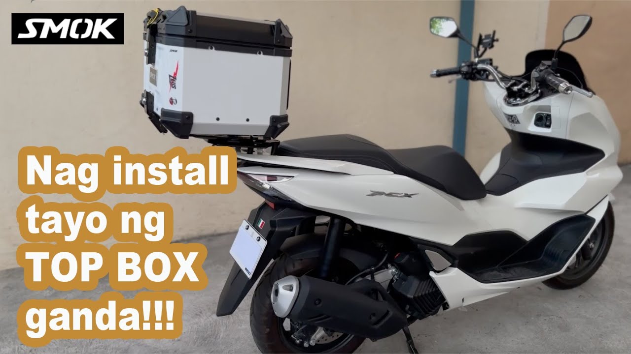 Gumanda Honda PCX 160 ko w/ New Top Box! | SMOK Zeus 45L Installed