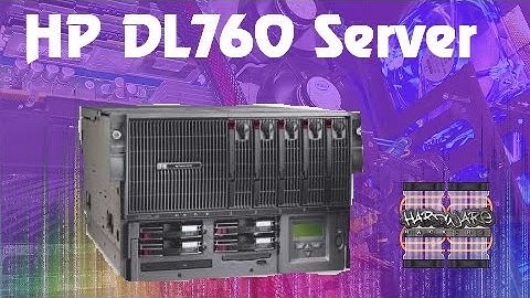 Building the HP DL760 Server - Awesome startup Sound!