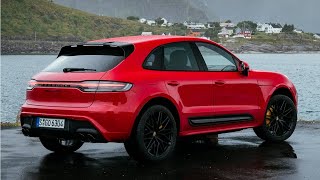 New 2022 Porsche Macan GTS  | FULL REVEAL, V6 Sound, Driving, Interior and Exterior (Carmine Red)