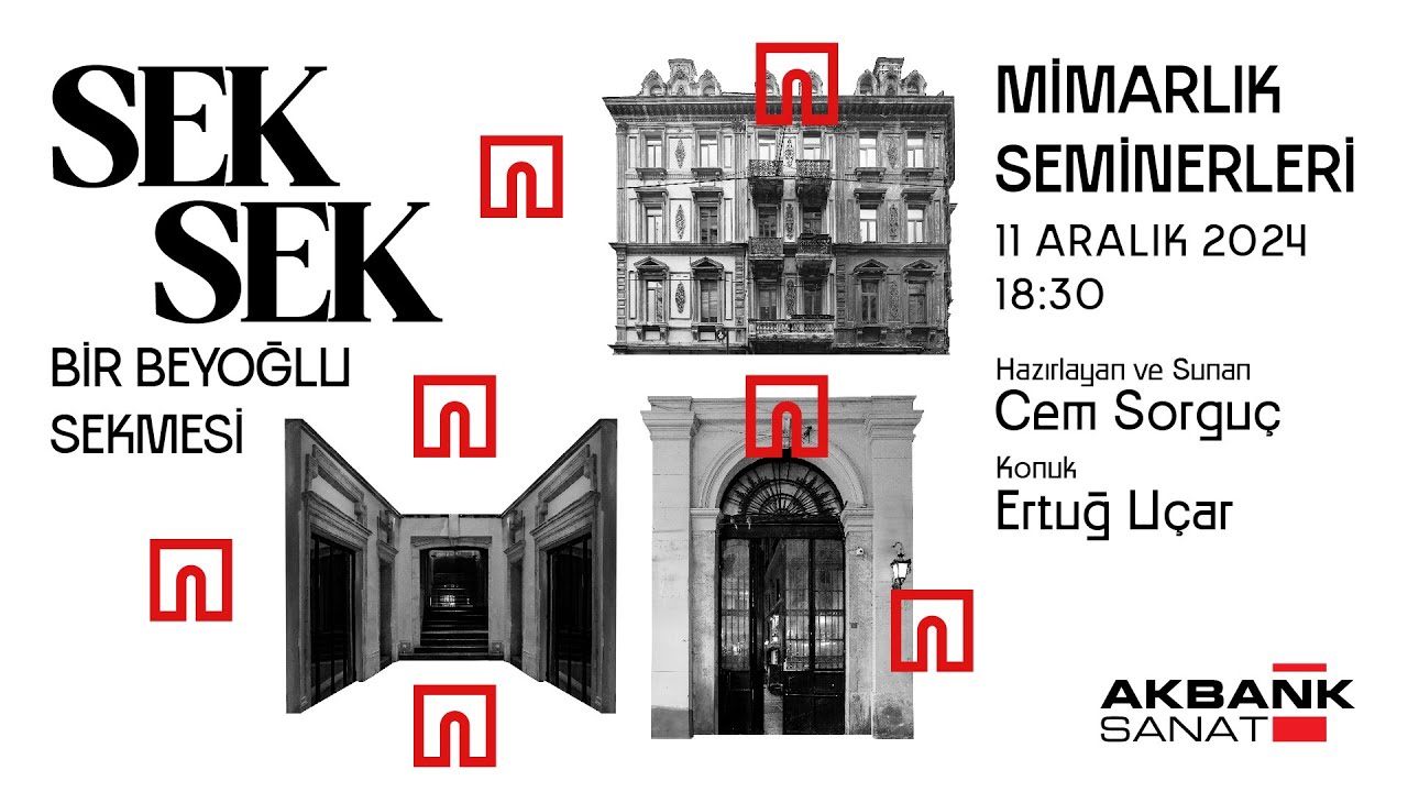 Mimarlık Seminerleri - "Pasajlar" - Cem Sorguç, Ertuğ Uçar