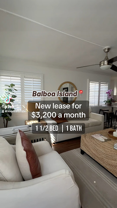 For more details ➡️ 949.463.5687 #newportbeach #balboaisland #balboarental #realestateagent #rental