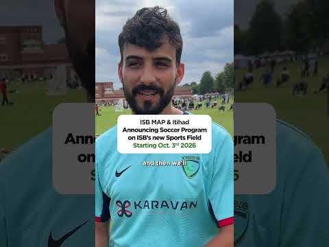 Join ISB MAP on the New Sports Fields for Soccer