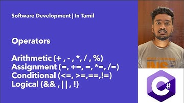 What are Arithmetic, Conditional & Logical operators | C# tutorial for beginners