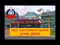 Nec toy fair  pickups april 2024