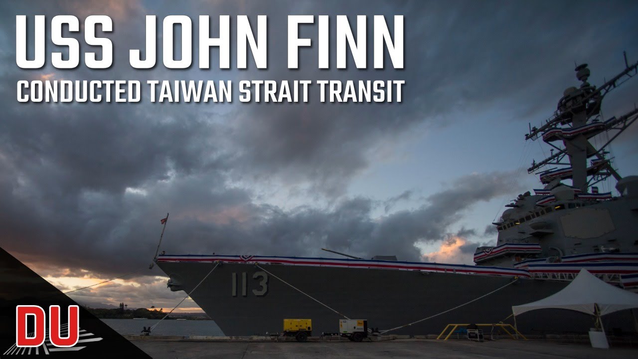 Как авианосец USS John Finn разрушил претензии Китая на Тайваньский пролив?
