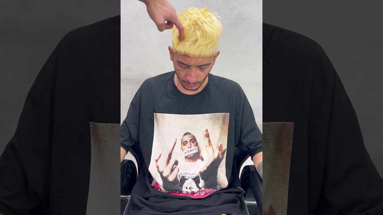 آموزش کامل رایگان رنگ مو سفید