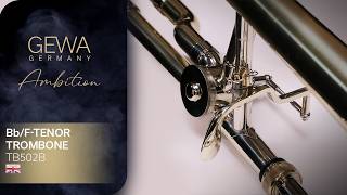 GEWA Germany Bb/F-Tenor Trombone TB502B Ambition