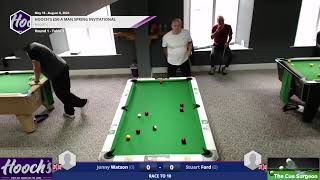 Jonny Watson v Stuart Ford £50 a man round 1