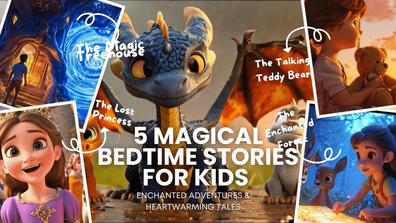 5 Magical Bedtime Stories for Kids Enchanted Adventures & Heartwarming ...
