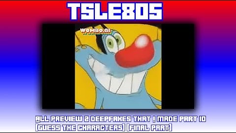 All Preview 2 Deepfakes That I Made Part 10 [Guess The Characters]