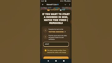 MemeFi Video Code | If You Want to Start a Business in 2025 #memefi#crypto#airdrop#tap2earn#video