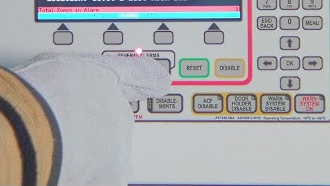 The Pertronic F220 Fire Brigade Panel