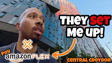 Delivering to the WORST BLOCK in Croydon! Amazon FLEX UK (POV)